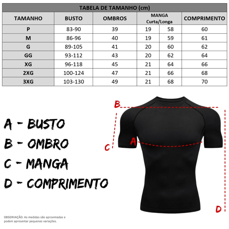 Camiseta de Compressão - Alpha Force