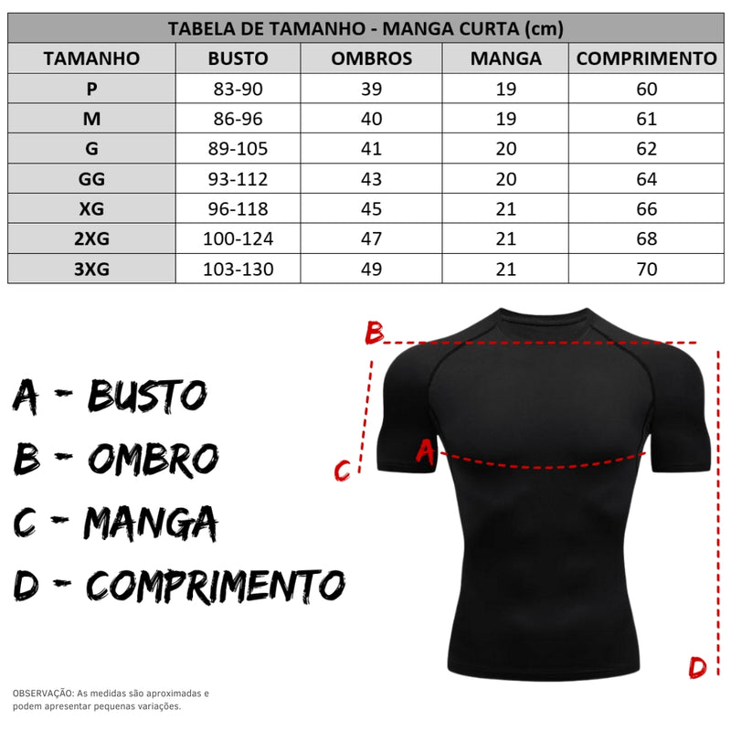 Camiseta de Compressão - CrossMark