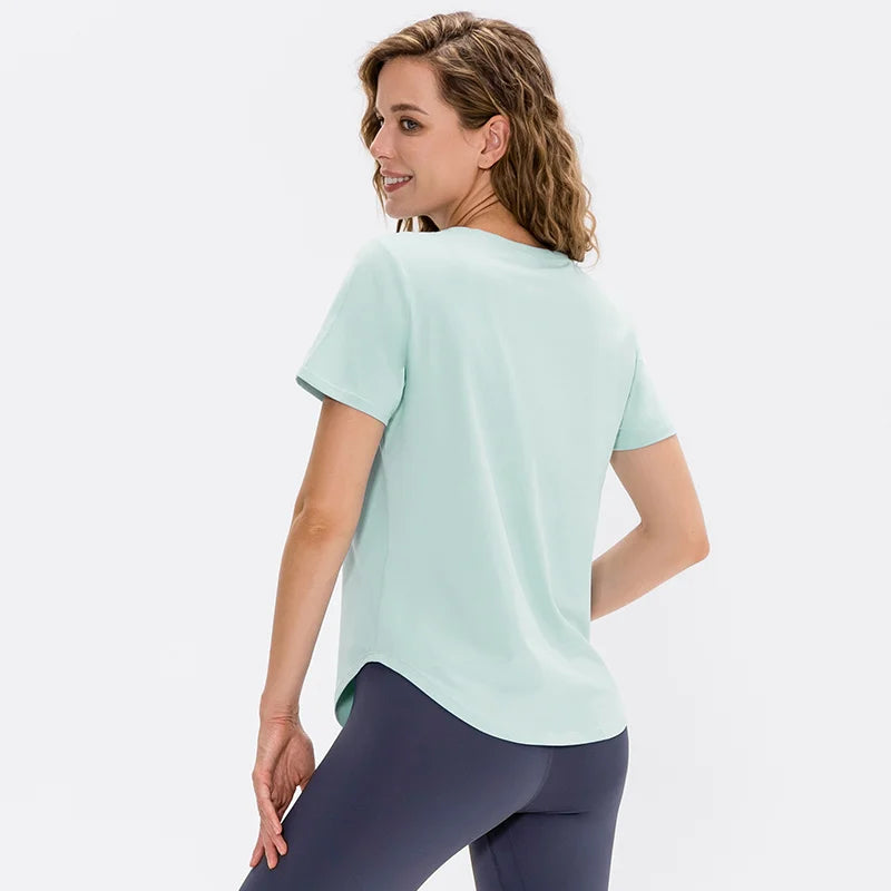 Camiseta de Exercícios Feminina