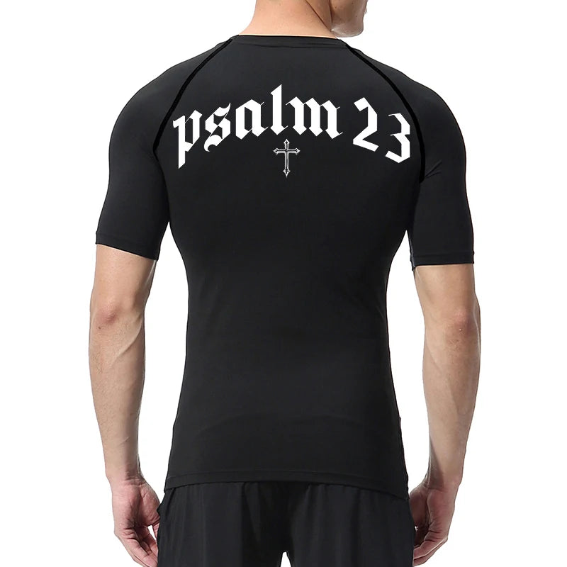 Camiseta de Compressão - Psalm 23