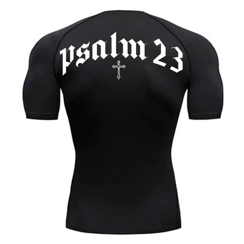 Camiseta de Compressão - Psalm 23