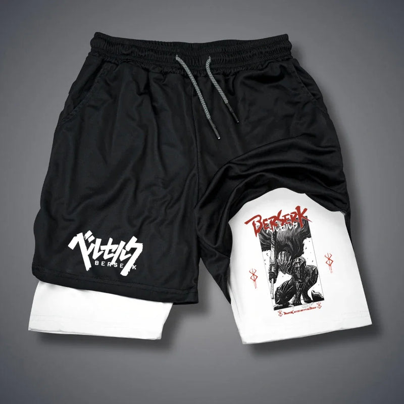 Shorts Dupla Camada Mangá Berserk - Armor