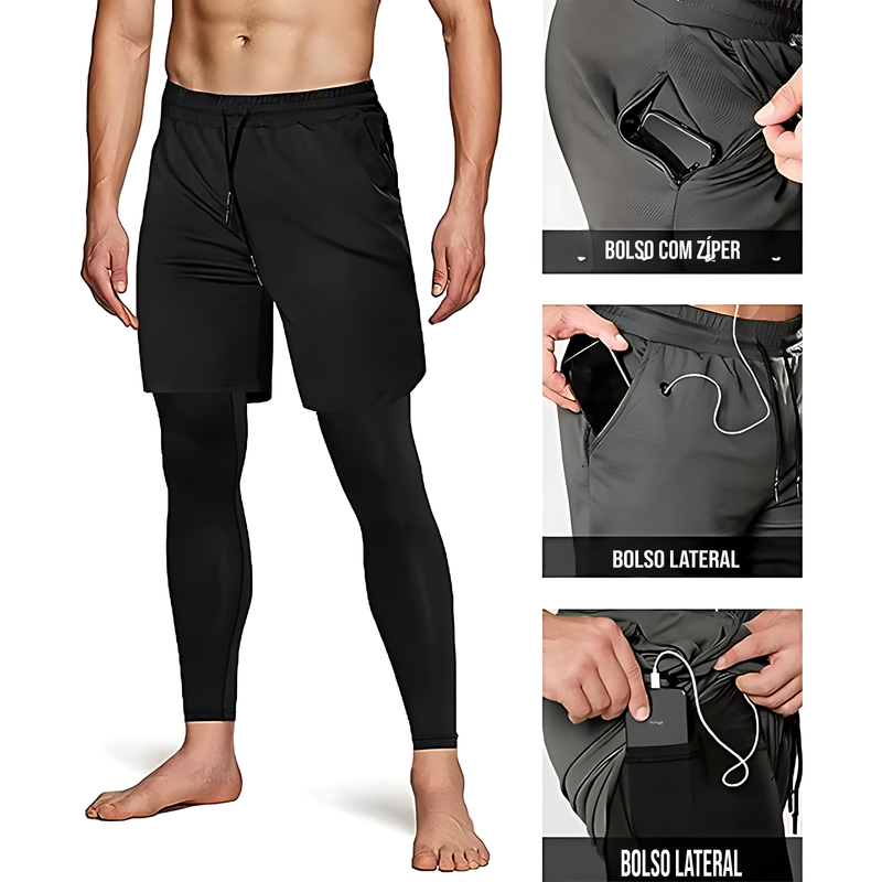 Shorts Calça Esportiva